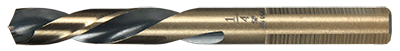 Left Hand Screw Machine 135° Split Point, 3–flats on Shank Left Hand Screw Machine 135° Split Point, 3–flats on Shank